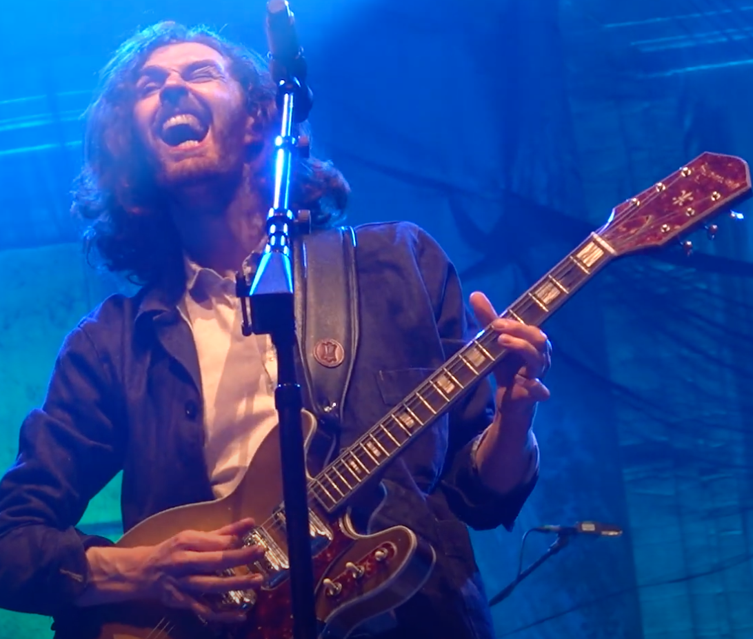 Hozier performing Nobody on the Wasteland Baby! tour at the Glasgow Royal Concert Hall.